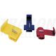 Clema de derivatie Tracon, tip cutit, 2.5mmp, albastru, KL