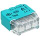 Clema de conectica rapida Orno, 3x2.5mmp, albastru, set 100 buc., OR-SZ-8004/3/100