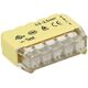 Clema de conectica rapida Orno, 5x2.5mmp, galben, set 50 buc., OR-SZ-8004/5/50