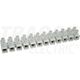 Clema sir de trecere Tracon, 2.5mmp, alb, S3A-H