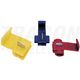 Clema de derivatie Tracon, tip cutit, 6mmp, galben, SL