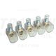Clema sir de capat Tracon, 4mmp, transparent, 5 poli, TBT-4