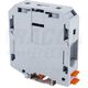 Clema sir fixare pe sina DIN, gri, 70mmp, Tracon, TSKA70