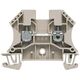Clema sir fixare pe sina DIN, transparent, 4mmp, Weidmuller, 1020100000
