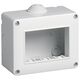 Doza de aparataj modular Vimar, 3M, aplicata, IP40, Plana, 14803