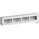 Doza de aparataj modular Vimar, 16M, aplicata, IP40, Plana, 14839