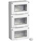 Doza de aparataj modular Vimar, 12M, aplicata, IP55, Plana, 14913