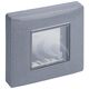 Placa pentru doza modulara Vimar, 2M, granit, cu cleme metalice, IP55, Plana, 14931.14