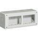 Doza de aparataj modular Bticino, 6M, aplicata, IP40, Living-light, 24406