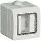 Doza de aparataj modular Bticino, 1M, aplicata, IP55, Living-light, 24501