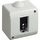 Doza de aparataj modular Bticino, 1M, aplicata, orizontala, IP40, Matix, 25401