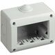 Doza de aparataj modular Bticino, 3M, aplicata, orizontala, IP40, Matix, 25403