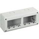 Doza de aparataj modular Bticino, 6M, aplicata, orizontala, IP40, Matix, 25406