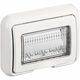 Placa pentru doza modulara Bticino, 3M, alb, IP55, Matix, 25603B