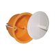 Doza de ramificatie incastrata Adeleq, gips-carton, 74x58mm