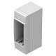 Doza de aparataj modular TEM, 1M, aplicata, alb, IP20, Cubo, AC11PW