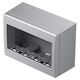 Doza de aparataj modular TEM, 4M, aplicata, argintiu, IP20, Cubo, AC41ES