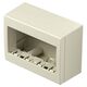 Doza de aparataj modular TEM, 4M, aplicata, fildes, IP20, Cubo, AC41IW