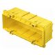 Doza de aparataj modular TEM, incastrata, tencuiala, adanca, 7 module, DM71