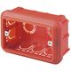 Doza de aparataj modular Gewiss, incastrata, tencuiala, 3+3 module, GW24206
