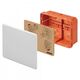 Doza de ramificatie incastrata Gewiss, tencuiala, 118x96x70mm, GW48003