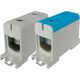 Clema de derivatie XBS, 1P, fixare pe sina DIN, 35-150mmp, albastru, UKM 35/150als