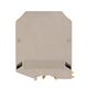 Clema sir fixare pe sina DIN, transparent, 240mmp, Weidmuller, 1802780000