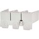 Capac MCCB ETI, 3P, protectie borne, fix, terminal RC, 160, 004671993