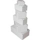 Doza de ramificatie aplicata XBS, cu balamale, aluminiu, 65X65X40mm, IP67, ALUBOX-502