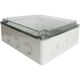 Doza de ramificatie aplicata XBS, cu capac transparent, 240x190x90mm, IP67, ELO-240/A