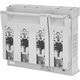 Separator MPR ETI, orizontal, 4P, M10, Gr.2/3, cu prindere pe placa de montaj, 001690902