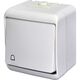 Intrerupator cu revenire ETI, aplicat, alb, IP44, 004668003
