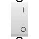 Intrerupator modular bipolar Gewiss, alb, 1M, Chorus