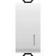 Intrerupator modular cap scara Gewiss, alb, cu LED, 1M, Chorus, GW10052