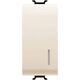 Intrerupator modular cap scara Gewiss, ivoar, cu LED, 1M, Chorus, GW11052