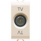 Priza modulara TV Gewiss, ivoar, 1M, Chorus
