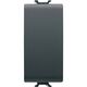 Intrerupator modular cap cruce Gewiss, negru, 1M, Chorus