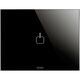 Clapeta pentru intrerupator modular TOUCH Gewiss, negru gheata, 3M, 1 simbol, Chorus