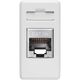 Priza modulara FTP RJ45 Gewiss, cat.5e, alb, 1M, System, GW20243