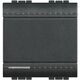 Intrerupator modular Bticino, antracit, 2M, Living-Light, L4001M2A