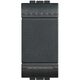 Intrerupator modular cu revenire Bticino, antracit, 1M, Living-Light, L4005N