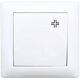 Intrerupator cap cruce Comtec, incastrat, alb, IP20, Camilya, MF0012-08055