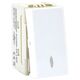Intrerupator modular Comtec, alb, cu LED, 1M, Stil premium, MF0012-16003