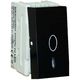 Intrerupator modular cu revenire Comtec, negru, cu LED, 1M, Stil premium, MF0012-16068