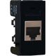 Priza modulara FTP RJ45 Comtec, cat.5e, negru, 1M, Stil premium, MF0012-16081