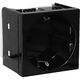 Priza modulara 2P+E Comtec, negru, 2M, 16A, Stil premium, MF0012-16085