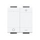 Variator modular TOUCH Bticino, 400W, alb, 2M, Living-Light, N4409N
