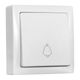 Intrerupator Lumen, cu revenire, alb, IP20, 13-3350