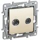 Mecanism priza TV-R  Legrand, incastrat, ivoar, Niloe, 664860