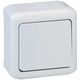 Intrerupator cap scara Legrand, aplicat, gri, IP44, Forix, 782383